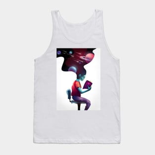 Book Reader Tank Top